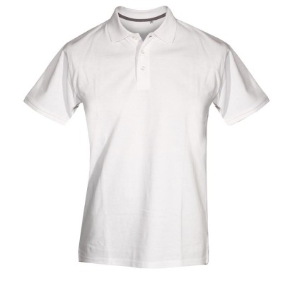 Ανδρικό Polo 60/40 180gr WHITE Ανδρικό Polo 60/40 180gr WHITE