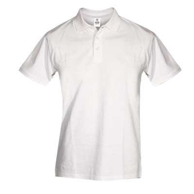 Ανδρικό Polo 100%cotton 200gr WHITE Ανδρικό Polo 100%cotton 200gr WHITE
