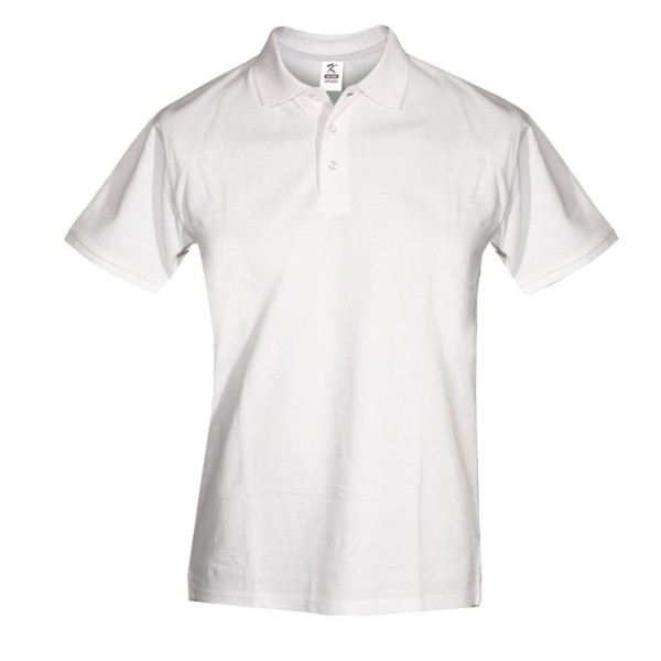 Ανδρικό Polo 100%cotton 200gr WHITE
