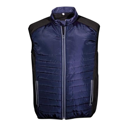 Γιλέκο δύο υλικών OVERSIZE Γιλέκο δύο υλικών OVERSIZE