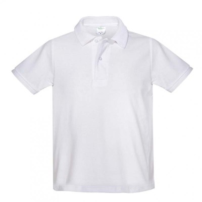 Παιδική μπλούζα Polo WHITE Παιδική μπλούζα Polo WHITE