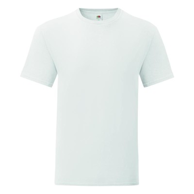 Ανδρικό μπλουζάκι ICONIC 150T slim fit WHITE 3-5XL Ανδρικό μπλουζάκι ICONIC 150T slim fit WHITE 3-5XL